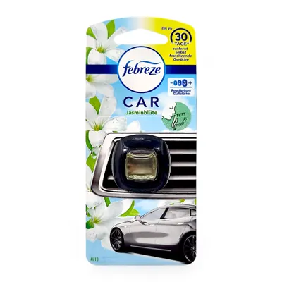 Produktbild von Febreze Car Lufterfrischer Jasminblüte - Autoduft (1er Pack)