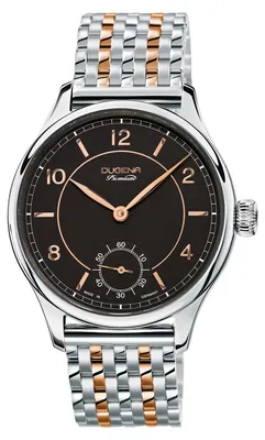 Produktbild von Dugena 7090115 Herren-Armbanduhr, Edelstahl-Gehäuse, Metall-Armband