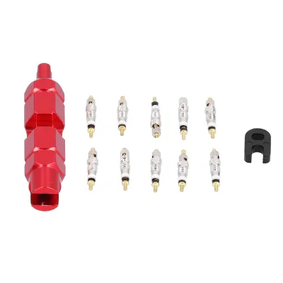 Image de Kit d'outils pour enlever le noyau de la valve,Kit de réparation du noyau de la valve du pneu,Kit de réparation du noyau de la valve du pneu de vélo