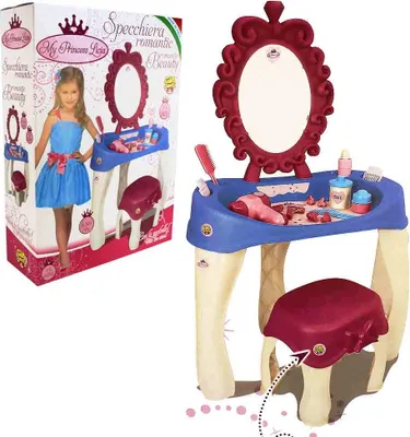 Produktbild von Schminktisch für kleine Prinzessinnen - 15-teilig