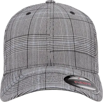 Produktbild von Flexfit By Yupoong Glen Karo Baseballkappe RW7538 (S/M) (Schwarz/Weiß)