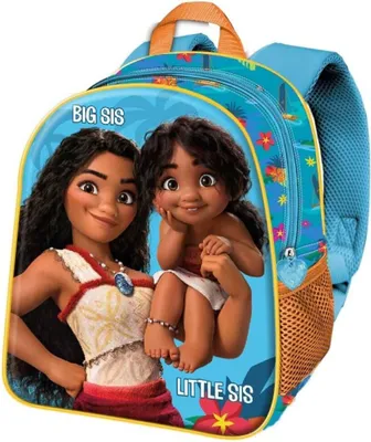 Produktbild von Karactermania 3d Elite Vaiana Sisters Rucksack 26x11x31 Cm Blau  Blau One Size