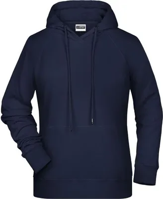Produktbild von Ladies' Hoody Kapuzensweat mit Raglanärmeln navy, Gr. S