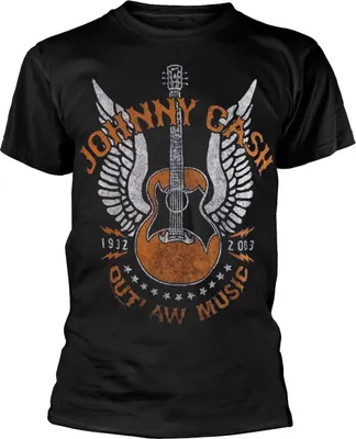 Produktbild von Johnny Cash Outlaw Black XL T-Shirt