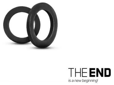 Obrázek produktu pro Delphin Kroužek The End Round Ring 30 ks - 3,1 mm