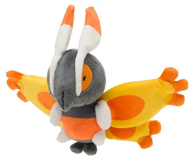 Produktbild von Pokemon Moterpel Kuscheltier - 20 cm Plüschtier Mothim