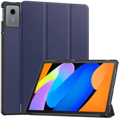 Produktbild von Schutzhülle für Lenovo Idea Tab 11, Bizon Case Tab Croc, Dunkelblau
