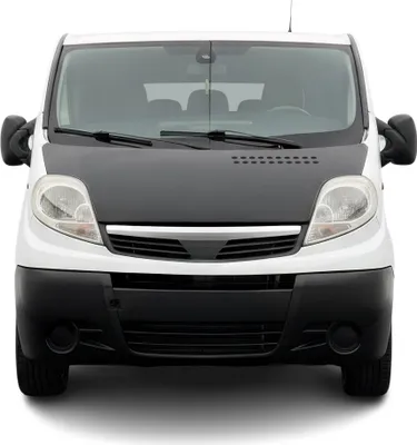 Zdjęcie produktu dla Osłona maski silnika do Opel Vivaro A 2006-2014 Kompletna czarna winylowa osłona samochodowa