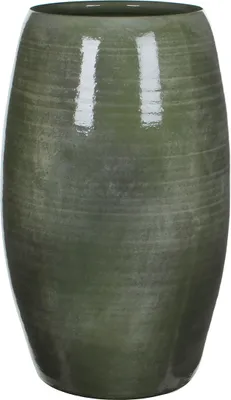 Produktbild von Mica Decorations Lester Vase - H50 x Ø30 cm - Terrakotta - Grün