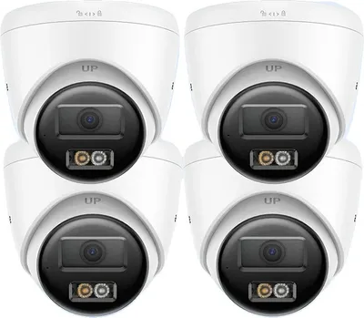 Zdjęcie produktu dla Kamera IP do monitoringu, wysoka rozdzielczość 6 MP, dwukierunkowe audio, wodoodporna