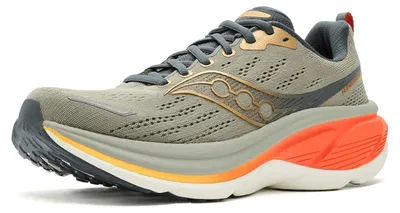 Zdjęcie produktu dla Buty do biegania Saucony Hurricane 25, męskie, kolor: oliwkowy/czerwony, rozmiar 43