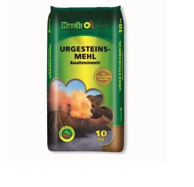 Produktbild von Hack Basaltsteinmehl Bodenhilfsstoff 10 kg mit 41% Silizium & 8,5% Magnesium