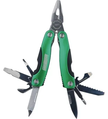 Image de BRÜDER MANNESMANN M10271 multi tool pliers Heavy-duty 9 tools Black, Green