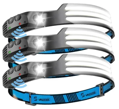 Obrázek produktu pro LED reflektor, dobíjecí, pohybový senzor, 3PCS-3COB