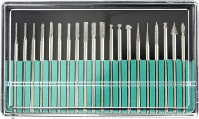 Produktbild von Modelcraft Gravurwerkzeuge mit 2,35 mm Schaft (20er-Set)
