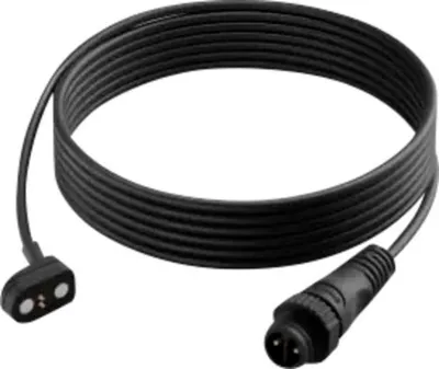 Produktbild von Philips Secure Outdoor-Kabel 3m, Stromkabel, Drinnen, Schwarz, 3 m, 20 mm, 23 mm