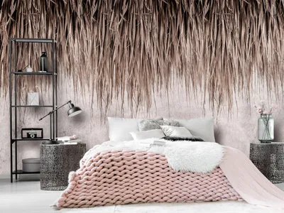 Produktbild von Vlies Fototapete Palmenblätter 400x280 cm Tapeten Wandtapete XXL Pflanzenmotiv Natur Botanik b-C-0800-a-a