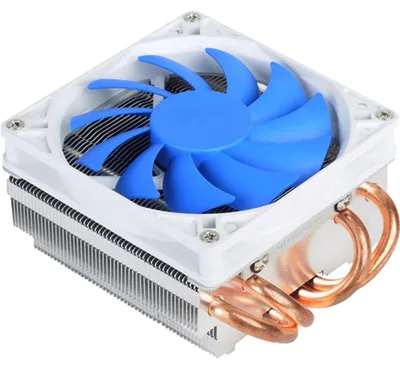 Produktbild von Silverstone SST-AR06, Kühler, 9,2 cm, 1200 RPM, 2500 RPM, Blau, Weiß