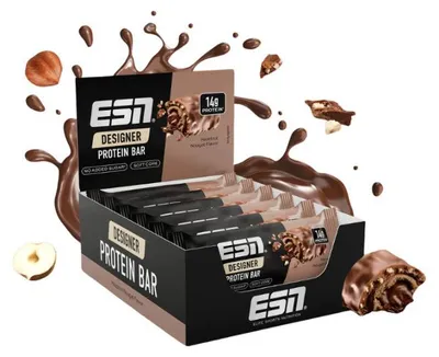 Produktbild von ESN Designer Bar Box 12x45g - Hazelnut Nougat