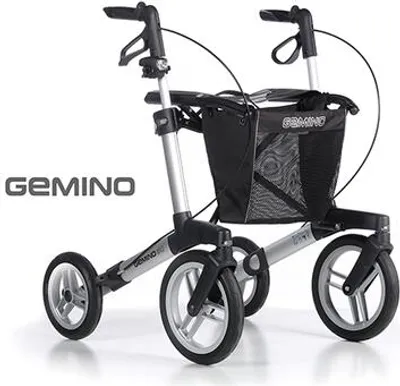 Produktbild von Rollator GEMINO 60 Msilbergrau
