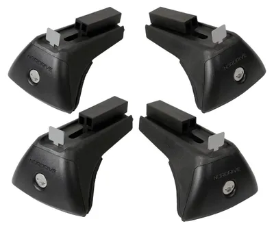 Immagine prodotto di Evos In-Rail Steel, kit 4 piedi per binari in acciaio