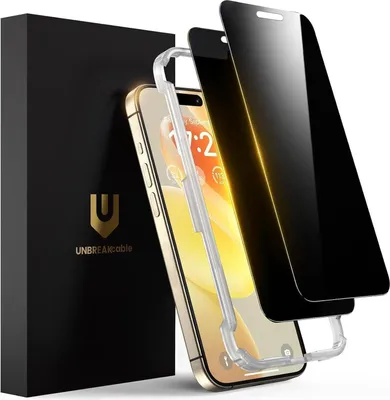 Obrázok produktu pre Pancierové sklo na ochranu súkromia pre iPhone 15 Pro Max 6,7 palca - 2 kusy