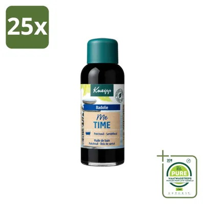 Produktbild von 25 x Kneipp Badöl Me-Time - Patchouli & Sandelholz - 100 ml - Großpackung - 25 Stücke