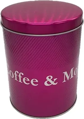 Produktbild von Kaffeedose mit Dosierlöffel (luftdichte Aromadose für 1kg Kaffeebohnen, Kaffeebehälter aus Edelmetall, Vorratsdose zur Aufbewahrung von Bohnen) https://www.youtube.com/watch?v=Tq16guB7Z8o