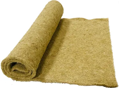Produktbild von Nager-Teppich aus 100 % Hanf, 0,70 m x 10 m x 0,5 cm dick, 7m², 600g/m², Hanfmatte (6,13€/qm)