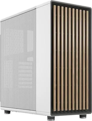 Image de Boîtier PC, Fractal Design North Chalk White, ATX, Façade ouverte, Mesh intégrées FD-C-NOR1C-03