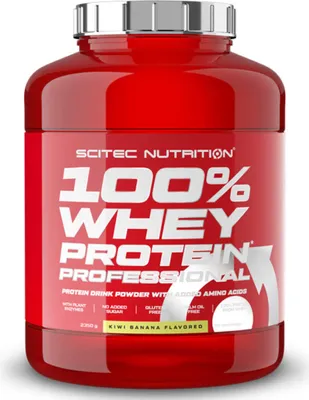 Produktbild von Scitec Nutrition Whey Protein Professional 2350g Kiwi Banane