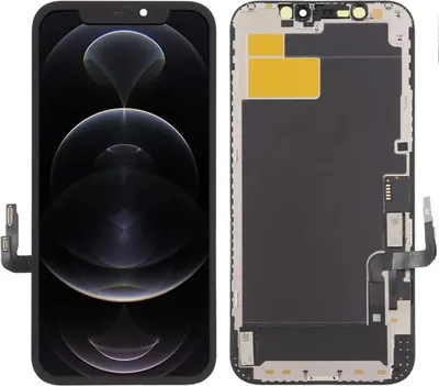 Produktbild von Display für Apple iPhone 12 / 12 Pro Original IC Chip