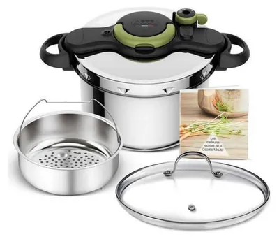 Image de Autocuiseur 7.5l inox - Seb - P4624830 - clipsominut reinvent