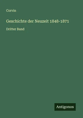 Produktbild von Geschichte der Neuzeit 1848-1871