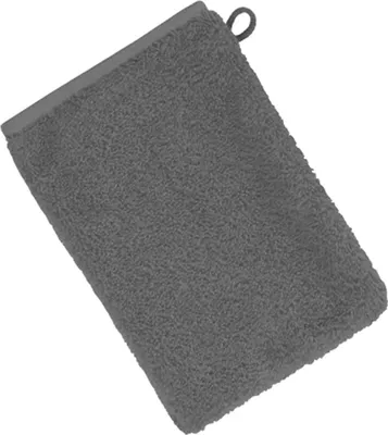 Produktbild von Vossen 116062 | New Generation Waschhandschuh | 22 x 16 cm - Farbe: Dark Grey - Größe: 22 x 16 cm