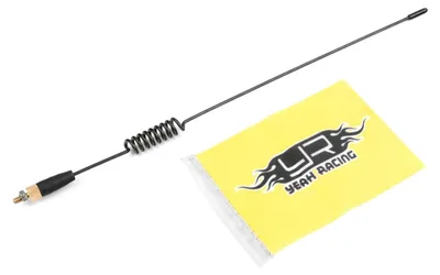 Productafbeelding van Metalen antenne met vlaggetje voor Traxxas TRX-4