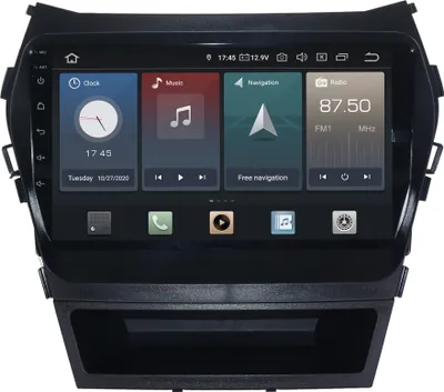 Produktbild von Für Hyundai IX45 Santa FE 9"Touchscreen Android Autoradio GPS Navigation CarPlay