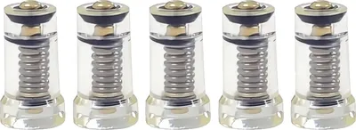 Produktbild von 5 Stück Feuerzeug Ventil Nachfüllventil für Thermacell Kartusche Mückenabwehr Adapter Kunststoff Transparent
