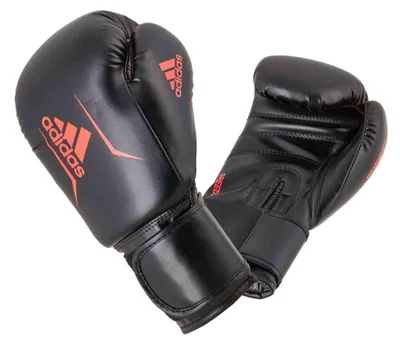 Produktbild von adidas Speed 50 schwarz/rot Boxhandschuhe Unzen/OZ - 6