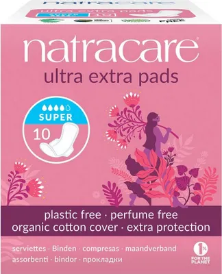Zdjęcie produktu dla NATRACARE Ultra Extra Super Pads 10 Count