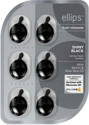 Zdjęcie produktu dla Ellips Shiny Black Hair Vitamin 8 U