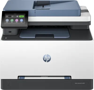 Produktbild von HP Color LaserJet Pro MFP 3302fdw, Laser, Farbdruck, 600 x 600 DPI, A4, Direktdruck, Weiß, Schwarz, Blau