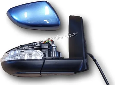 Produktbild von Außenspiegel Spiegel rechts elektrisch für Für VW TOURAN 1T3 2010 - 2015 blau LA5J