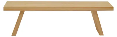 Produktbild von Schwibbogenbank aus Holz 40 cm Natur
