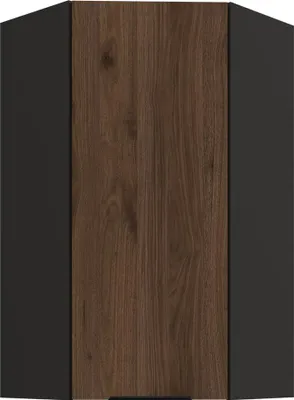 Produktbild von Eck-Hängeschrank Monza nussbaum 60x60 GN-108 1F (45°)
