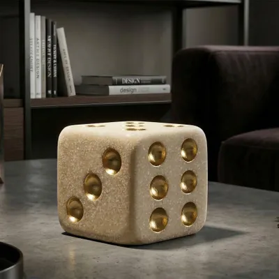 Immagine prodotto di Mauro Ferretti Cubo Quarzy 8x8x8 cm in oro bianco