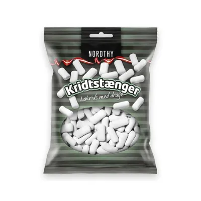 Produktbild von Nordthy Kridtstaenger / Schulkreide 650g (Lakritz Stäbchen)