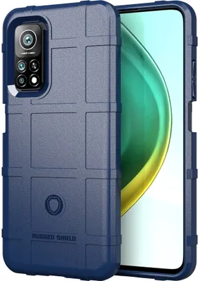 Produktbild von Xiaomi Mi 10T / Mi 10T Pro 5G Hülle, LaimTop Weich TPU Silikon Stossfest Anti-rutsch Tasche Heavy Duty Schutzhülle für Xiaomi Mi 10T / Mi 10T Pro 5G Blau