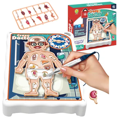Produktbild von WOOPIE: Geschicklichkeitsspiel, verrückter Arzt