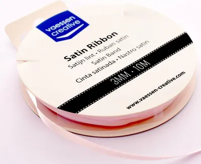 Produktbild von Vaessen Creative | Satinband 3mmx10m Pastell Rosa